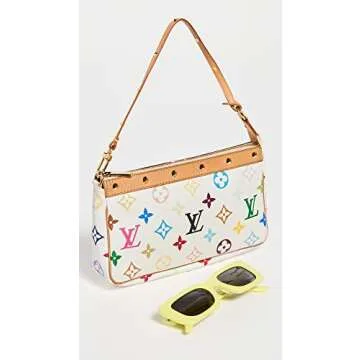 Louis Vuitton Women's Pre-Loved Pochette, White, One Size