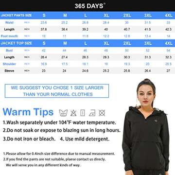 365 DAYS Sauna Suit for Women Weight Loss Sweat Suit Slim Fitness Clothes (Black top ONLY, Top only - L)
