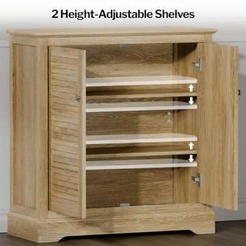 SICOTAS Chic Sideboard Buffet Cabinet Set with Storage