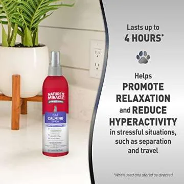 Nature's Miracle Cat Calming Spray for Peaceful Pets