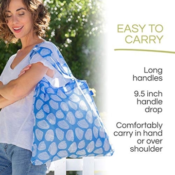 rockflowerpaper Reusable Grocery Bags - Stylish and Durable