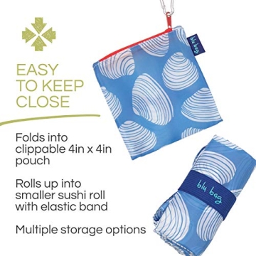 rockflowerpaper Reusable Grocery Bags - Stylish and Durable