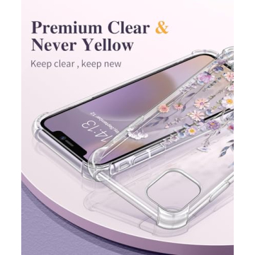 GVIEWIN iPhone 11 Case with Screen & Camera Protector