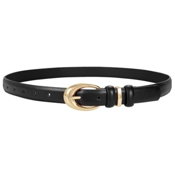 TRIWORKS Women Leather Belt for Jeans Pants Fashion