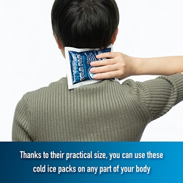 General Medi Instant Ice Cold Pack - 8 Disposable Relief Packs