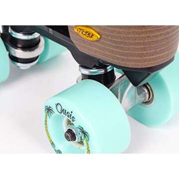 Sure-Grip Blue Dream Oasis Outdoor Roller Skate