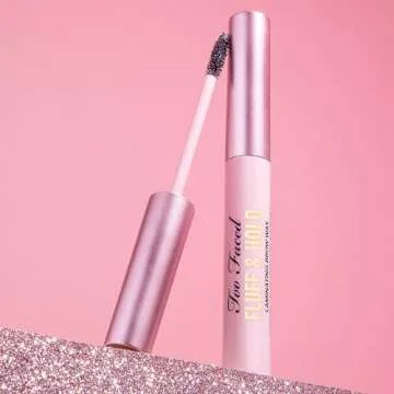 Too Faced Fluff & Hold Laminating Brow Wax | Volumizing, Vegan + Cruelty Free, 0.32 Ounce