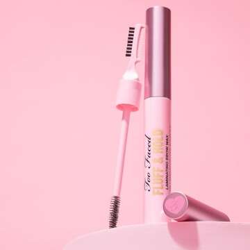 Too Faced Fluff & Hold Laminating Brow Wax | Volumizing, Vegan + Cruelty Free, 0.32 Ounce