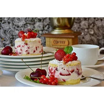 HIWARE Mini Springform Pan Set - 4 Piece Nonstick