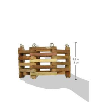 Sun Bulb 51720 Better GRO Octagon Cedar Basket, 8"