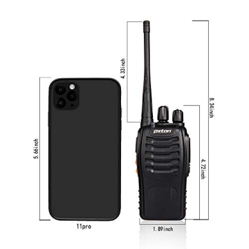 Reliable pxton Walkie Talkies Long Range 4 Pack - Rechargeable