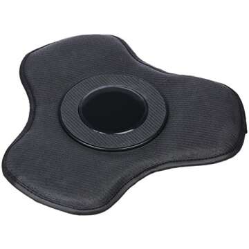 Amazon Basics Car Dashboard Mount Holder for Garmin, Tomtom, Magellan and Other Portable GPS Navigators, Black