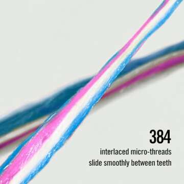 REACH POP Whitening Dental Floss - Superior Plaque Removal, Eco-Friendly