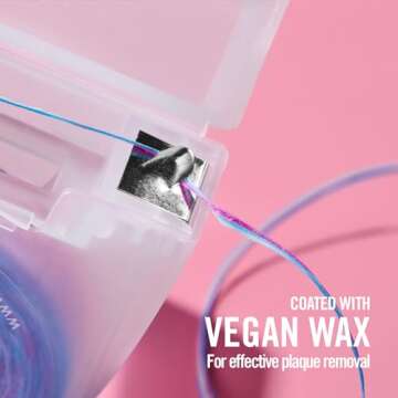 REACH POP Whitening Dental Floss - Superior Plaque Removal, Eco-Friendly
