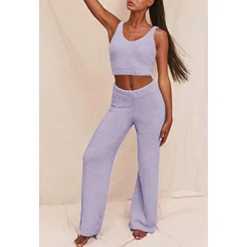 Fixmatti Women 3-Piece Cozy Fleece Lounge Set