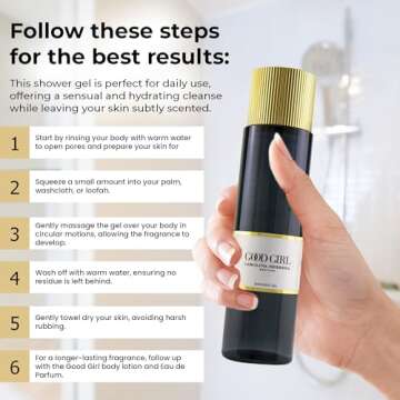 Good Girl Shower Gel by Carolina Herrera - 6.8 oz