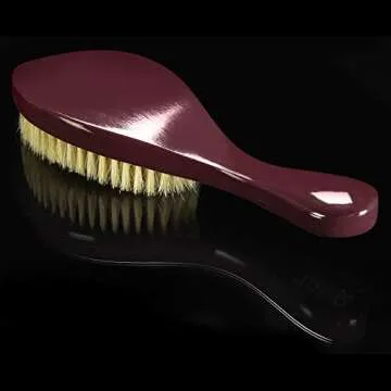 Torino Pro Wave Brushes by Brush King - Medium Curve Wave Brush, 100% Boar Bristles, All Purpose Wave Brush for 360 Waves - #490