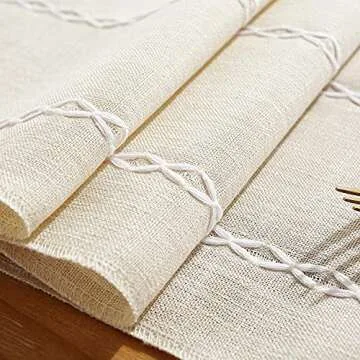 Chassic Rustic Farmhouse Table Runner for Elegant Dining