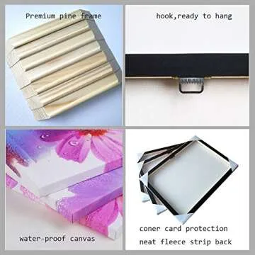 WELMECO Large 3 Pieces Vintage Blue Map of The World Canvas Prints Retro Detailed Push Pins World Travel Map Canvas Art Living Room Office Decoration (Rustic)