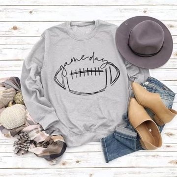 Comfortable Game Day Sweatshirt for Football Fans
