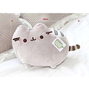 GUND Pusheen The Cat Classic Pose Plush, Kawaii Plush Cat Stuffed Animal for Ages 8 and Up, Gray, 12...