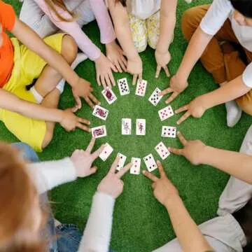 ZLX Playing Cards,Pack of 10 Decks,Mini Cards,Poker Cards,Miniature 1.7 Inch Card Set,Small Casino Game Cards for Kids and Adults,Great Novelty Gift,Party Favor for Boys and Girls