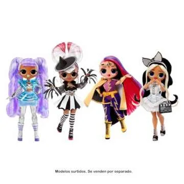 L.O.L. Surprise! OMG Movie Magic Starlette Fashion Doll with 25 Surprises Including 2 Outfits, 3D Glasses, Accessories, Reusable Playset– Gift for Kids, Toys for Girls Boys Ages 4 5 6 7+ Years Old