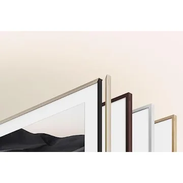 Customizable Samsung The Frame TV Bezel in Teak