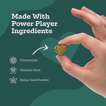 Moe’s Hemp Calming Chews for Dogs - Natural Anxiety Relief