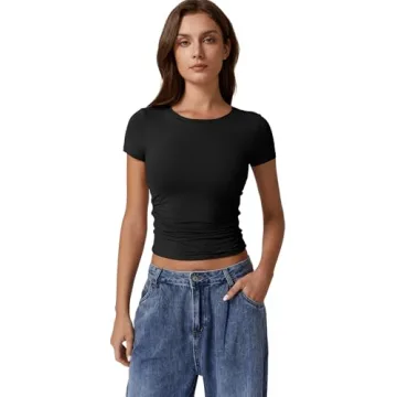 Stylish QINSEN Short Sleeve T-shirt for All Occasions