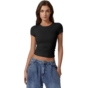 Stylish QINSEN Short Sleeve T-shirt for All Occasions