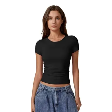 Stylish QINSEN Short Sleeve T-shirt for All Occasions