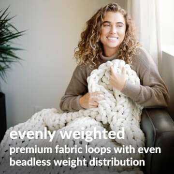 Nuzzie Chunky Knit Blanket - Sustainable, Breathable Comfort