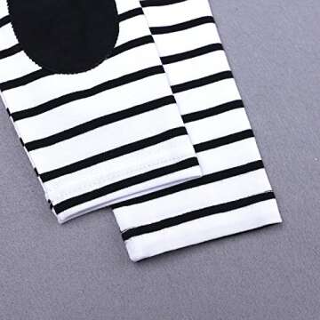 Kids Star Striped Long Sleeve T-Shirt for Boys and Girls