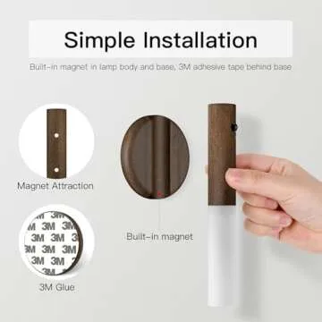 Miebul USB Charging Motion Sensor Night Light for Home