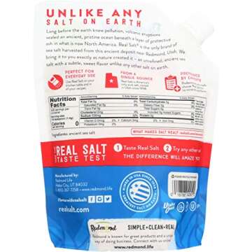 Redmond Real Salt - Ancient Fine Sea Salt for Cooking