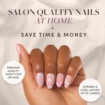 Glamnetic Press-On Nails Kit | Wild Card Stylish Manicure