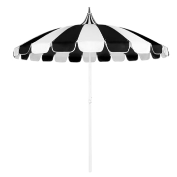 Stylish Funsite 8Ft Patio Pagoda Umbrella for Outdoors