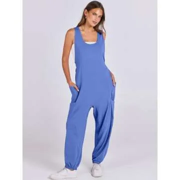 ANRABESS Women Overalls Jumpsuits for Trendy Summer Style - Casual & Comfortable
