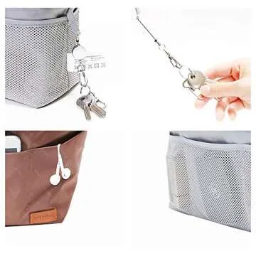 iN. Purse Organizer Insert - Large Waterproof Handbag Organizer