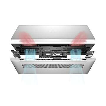 Dell XPS 17 9710 Touchscreen Laptop, 17 inch UHD+ Display - Intel Core i7-11800H, 16GB DDR4 RAM, 512...