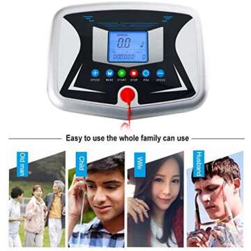 ANCHEER 2 in 1 Under Desk Treadmill, Portable-Slim-Compact Treadmill with Remote Control and Touch S...