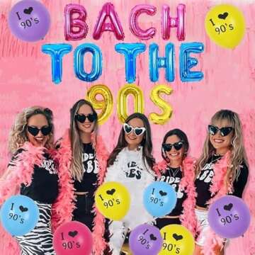 Bach to the 90s Party Decorations for Bachelorette Events