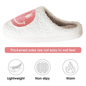 Cozy Coundymer Smile Slippers for Women - Cute & Plush