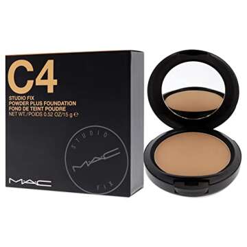 MAC Studio Fix Powder Plus Foundation C4, Multi, 0.52 Ounce (JL69060225)