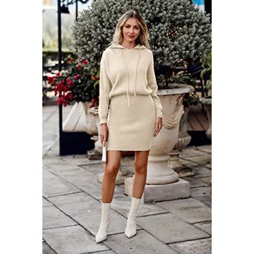 PRETTYGARDEN Women's Winter Pullover Sweater Dress