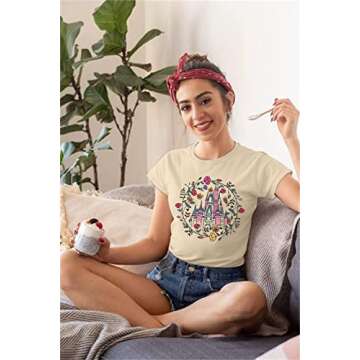 Magical Shirt for Women Magic Kingdom T Shirt Family Holiday Vacation Tee Castle Graphic Short Sleev...