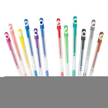 Ooly Glitter Gel Pens Set of 12 - Scented Fun for All Ages