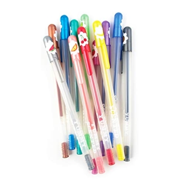 Ooly Glitter Gel Pens Set of 12 - Scented Fun for All Ages