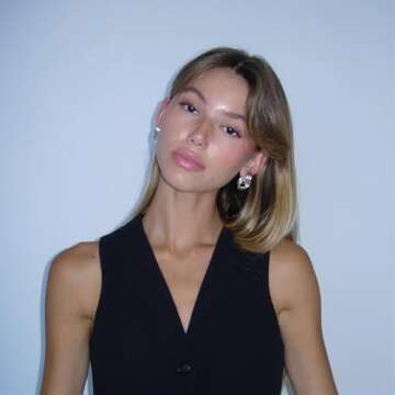 AOLIMI Chunky Silver Knot Earrings for Effortless Style